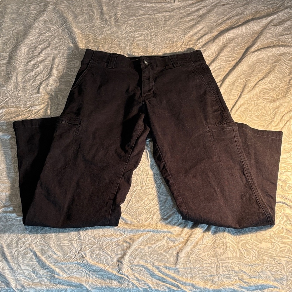 Lee Black Straight Fit Extreme Comfort Cargo Pants